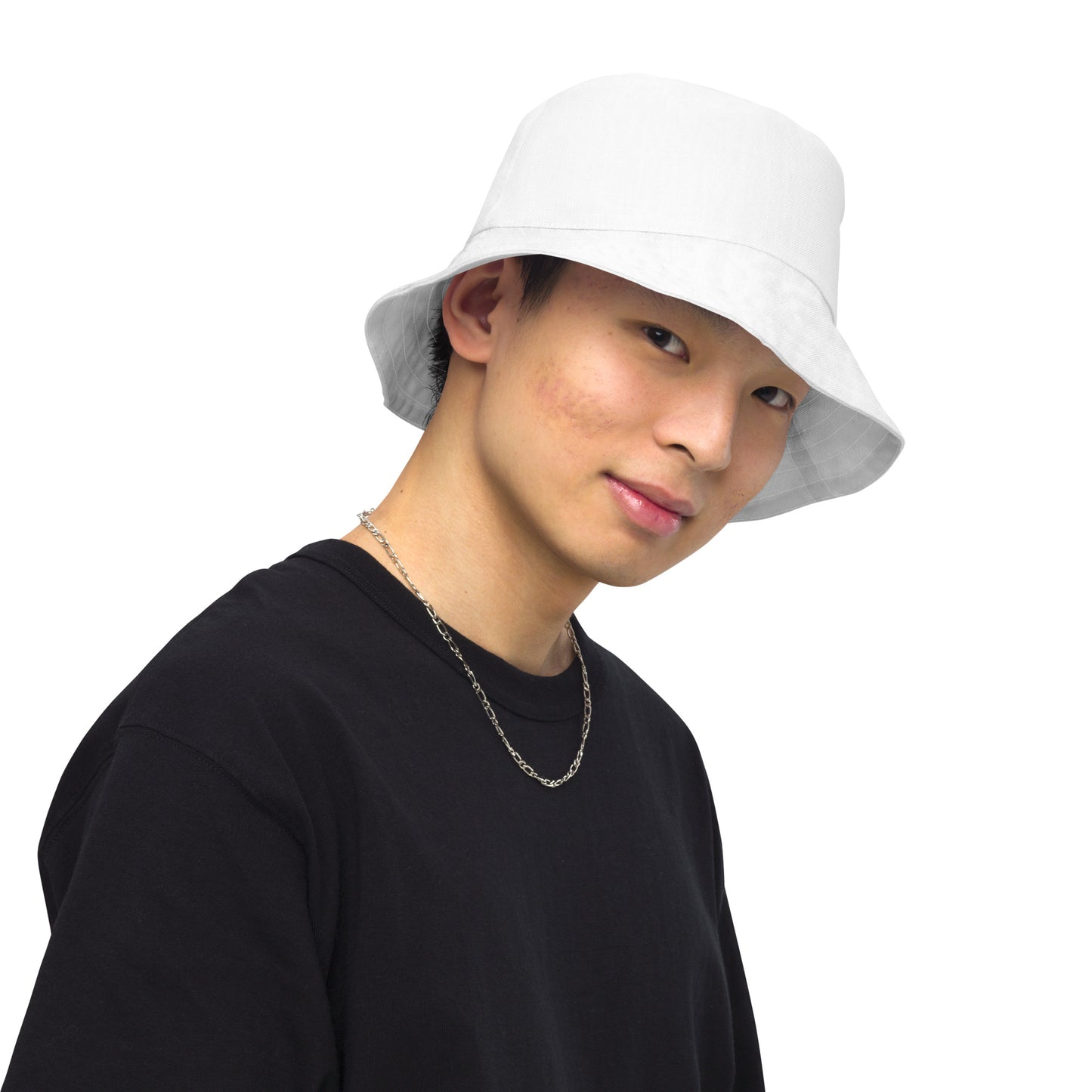 all smiles reversible bucket hat