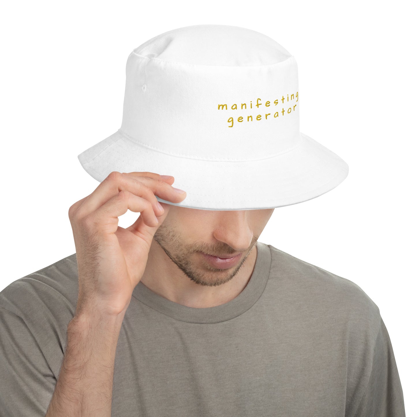 manifesting generator bucket hat