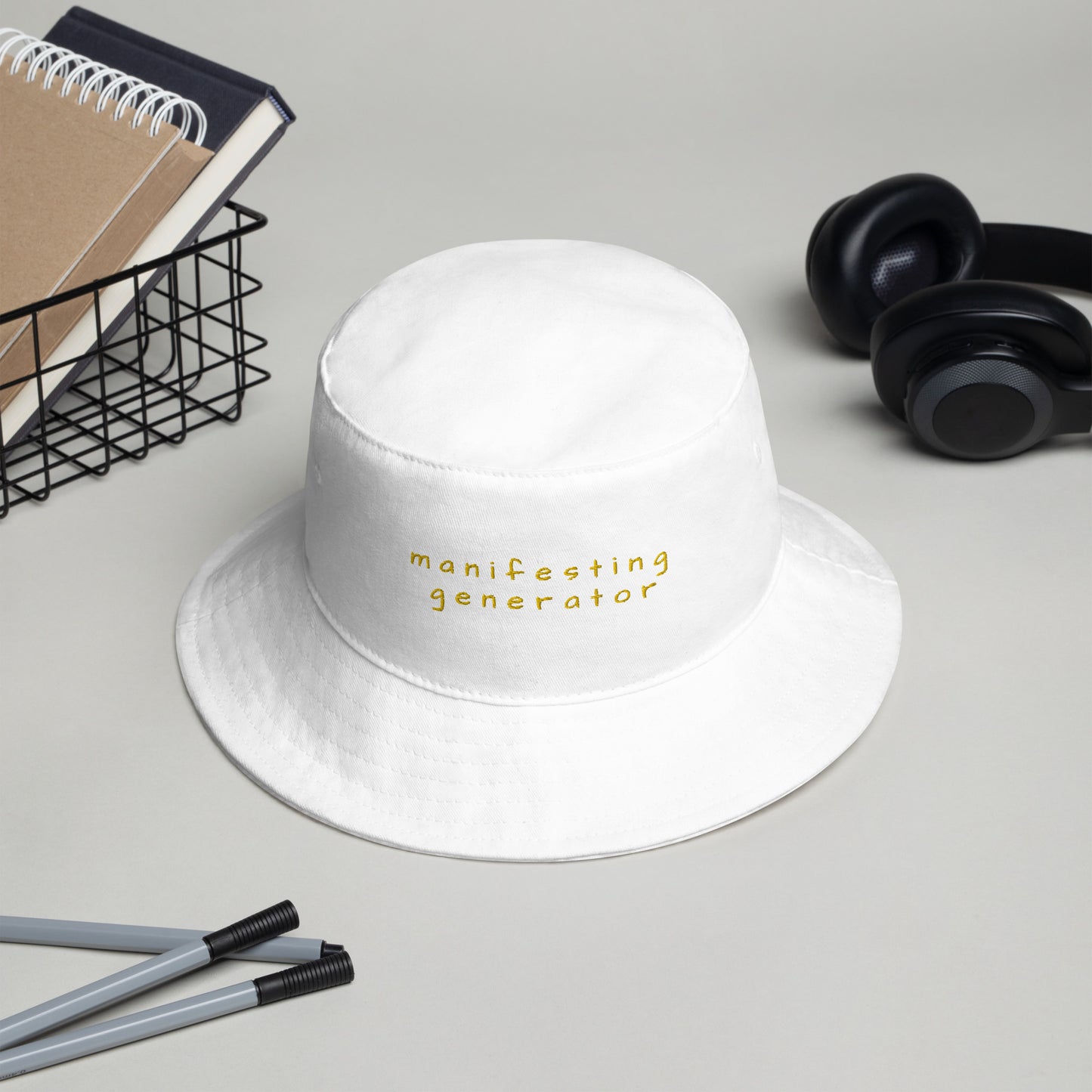 manifesting generator bucket hat