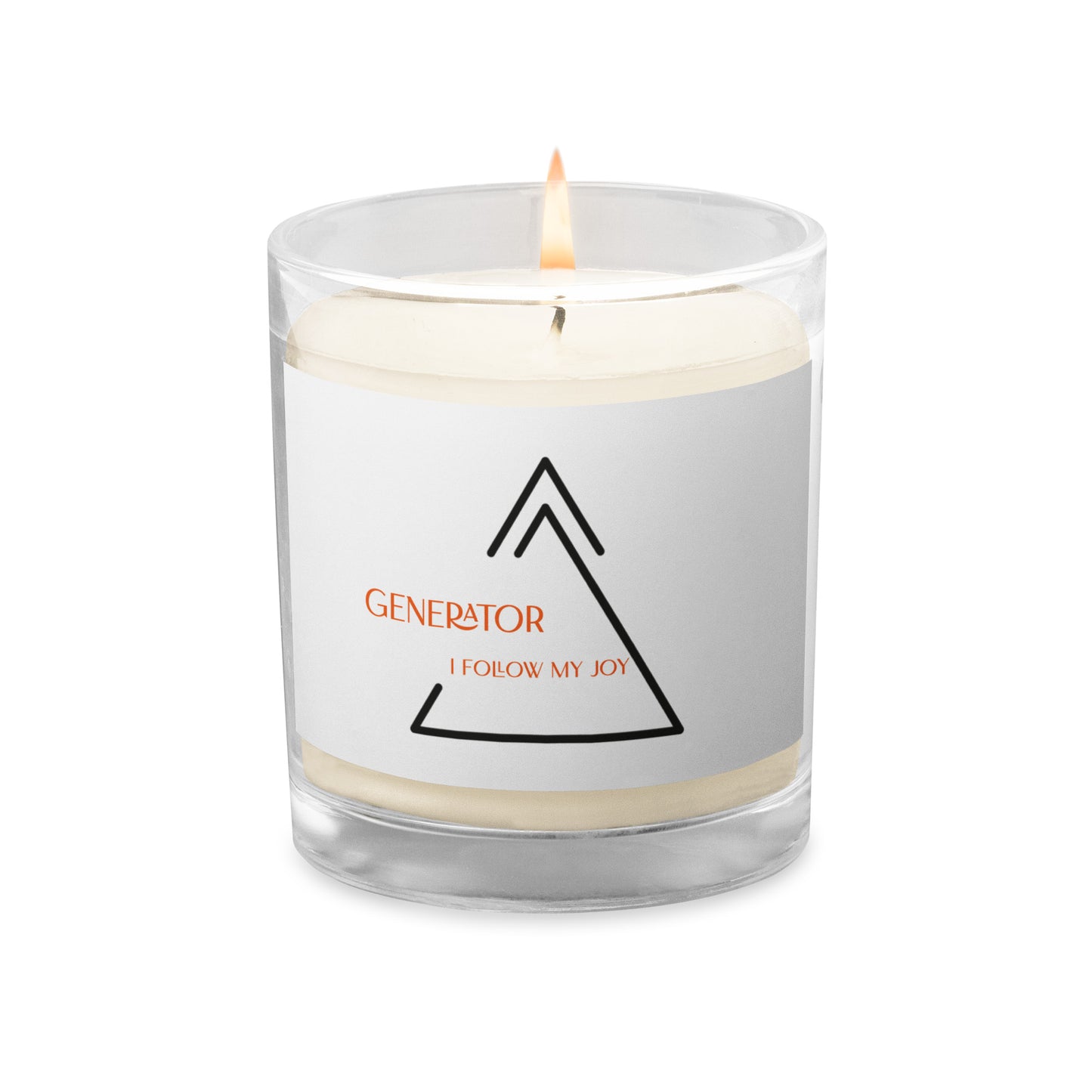 generator glass jar soy wax candle